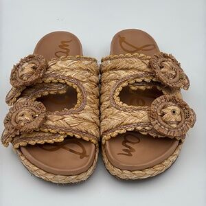 Sam Edelman Reina Slide Footbed Sandals Size 10